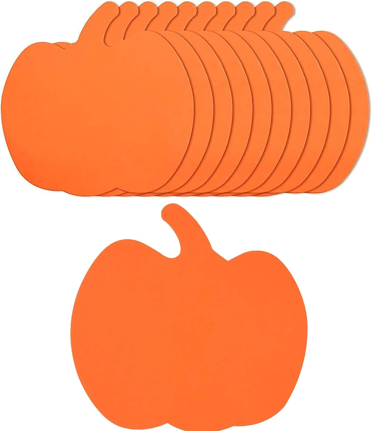4E's Novelty 24 Pack Large Foam Pumpkins Craft Kit – 8" Halloween Crafts for Kids, Classroom Activities