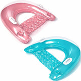 4E's Novlety 2 Pack Inflatable Pool Chair Float with Drink & Phone Holder – Ultimate Relaxation for Adults