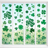4E's Novelty 115 Pcs St Patricks Day Window Clings (9 Sheets)