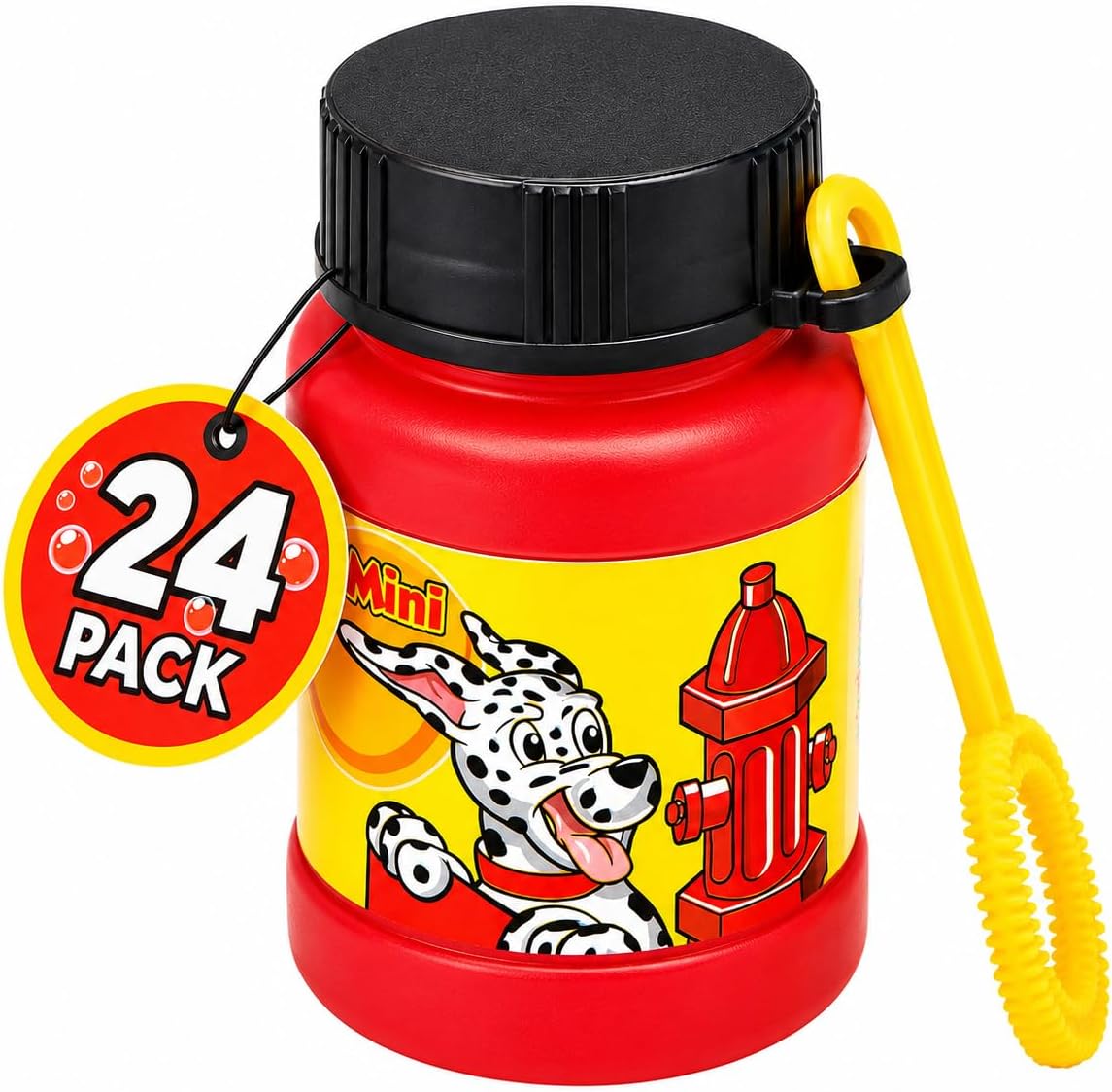4E’s Novelty 24 Mini Bubbles Bulk – Dog Themed Party Favors for Kids Goodie Bags