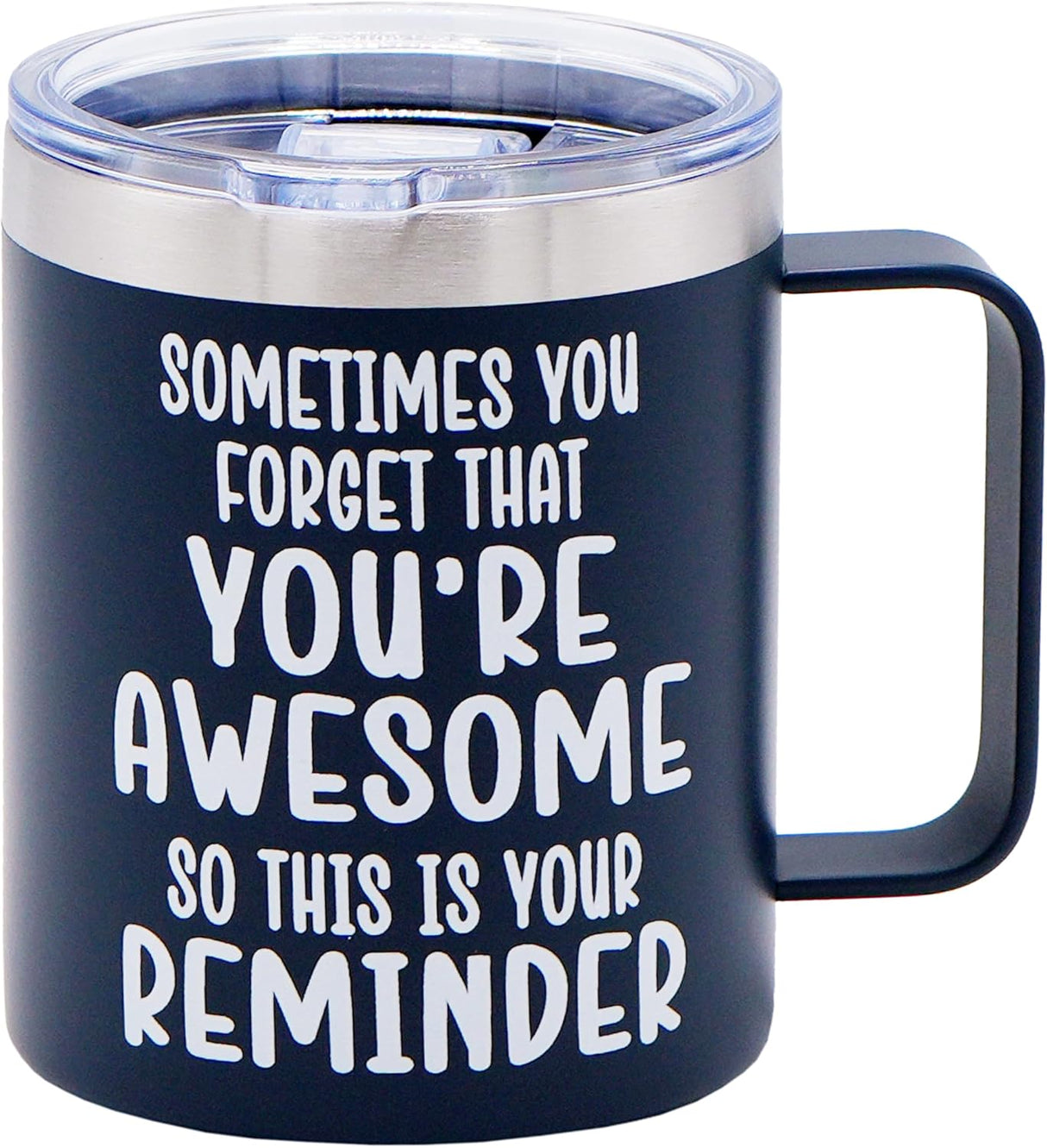 4E's Novelty 14 oz Coffee Mug Featuring The Phrase Sometimes You Forget You’re Awesome