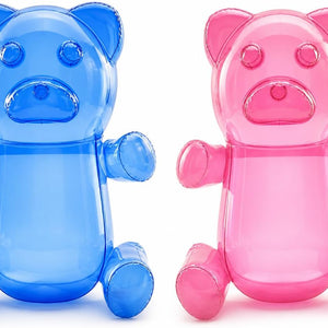 2 Inflatable Gummy Bear (Color May Vary) 24" Huge Gummy Bears for Kids, Candyland Party Decorations for Girls, Birthday Party Favors, Lollipop Two Sweet Theme Birthday Party Supplies Pool Float Toys