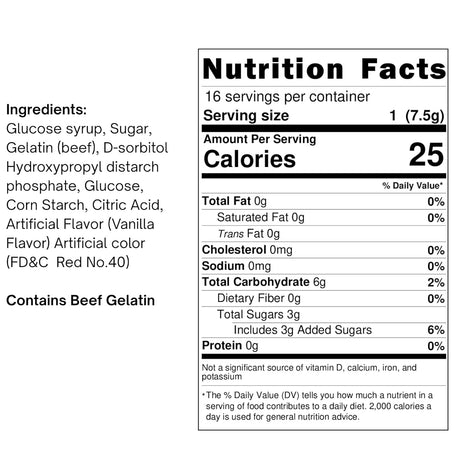 4E's Novelty decorative Marshmallows (16 Pcs) - Decorated Marshmallow with Hearts