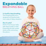 4E's Novelty 4 Pack Expandable Ball – The Ultimate Stress & Mindfulness Toy for Kids & Adults