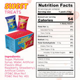 4E's Novelty Blue And Red Valentines Candy Rings Classroom Exchange (30 Ct Bulk)