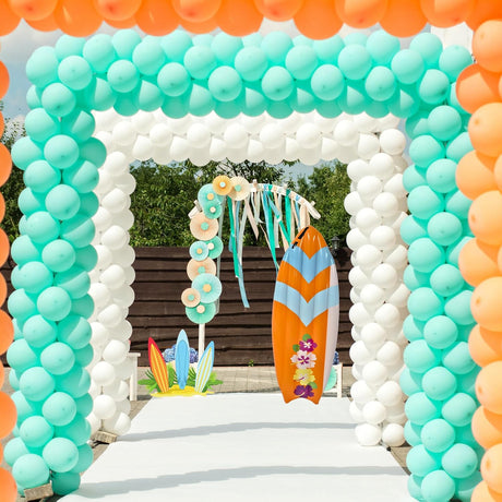 4E's Novelty Inflatable Surfboard for Kids, Tanning pools for adults - Ideal pool game floaties for any party or event