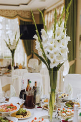 4E's Novelty 16" Cylinder Glass Vase – Elegant Clear Glass Vase for Flowers, Candles & Decor
