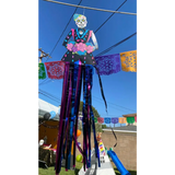 3 Pack 36’’ Day of Dead Halloween Hanging Decorations - Dia de Los Muertos Decorations - Party Decoration