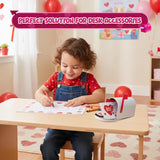 4E's Novelty Mini Valentine Mailbox – 5x3” Tin Mailbox for Cards, DIY Gifts & Classroom Favors