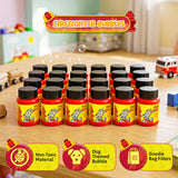 4E’s Novelty 24 Mini Bubbles Bulk – Dog Themed Party Favors for Kids Goodie Bags
