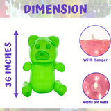 4E's Novelty 36'' Giant Inflatable Gummy Bears – 2-Pack Party Decorations & Toys