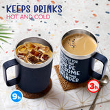 4E's Novelty 14 oz Coffee Mug Featuring The Phrase Sometimes You Forget You’re Awesome