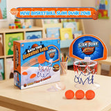 4E's Novelty 4 BallsBathtub Basketball Hoop for Kids 6" Tall Suction Cup Bath Toys