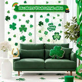 4E's Novelty 115 Pcs St Patricks Day Window Clings (9 Sheets)