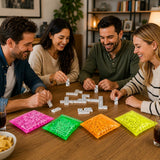 4E's Novelty 12 Pack Mini Dominoes Set Bulk Dominoes