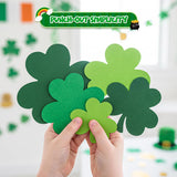 4E's Novelty 147 Pcs St. Patrick's Day Shamrock Cutouts Bulk