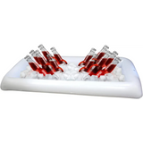 4E’s Novelty 1 Pack Inflatable Serving Bar – Iced Buffet Tray for Parties