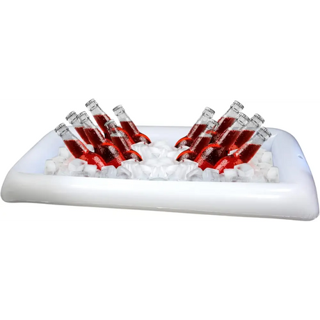 4E’s Novelty 1 Pack Inflatable Serving Bar – Iced Buffet Tray for Parties