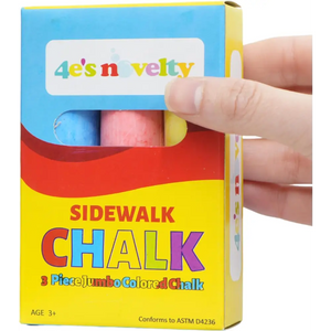 4E's Novelty Bulk Sidewalk Chalk Party Favors...