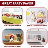 4E’s Novelty 12 Pack Dalmatian Stuffed Animals - Plush Puppy Toys for Kids Party Favors & Gifts