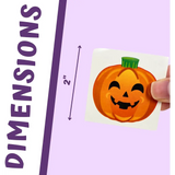 4E’s Novelty 144 Halloween Tattoos for Kids – 2’’ Non-Toxic Pre-Cut Temporary Tattoos Goodie Bag Fillers - Arts & Crafts