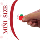 4E’s Novelty 144 Mini Apple Erasers: Perfect for Classroom Math Manipulatives Welcome Back to School Gifts Teacher