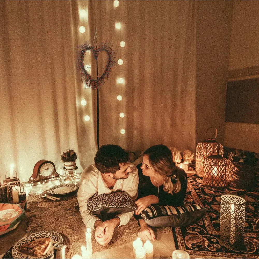 4E’s Novelty 15” Heart Grapevine Wreath – Rustic Valentine Door Wreath with Red Berries