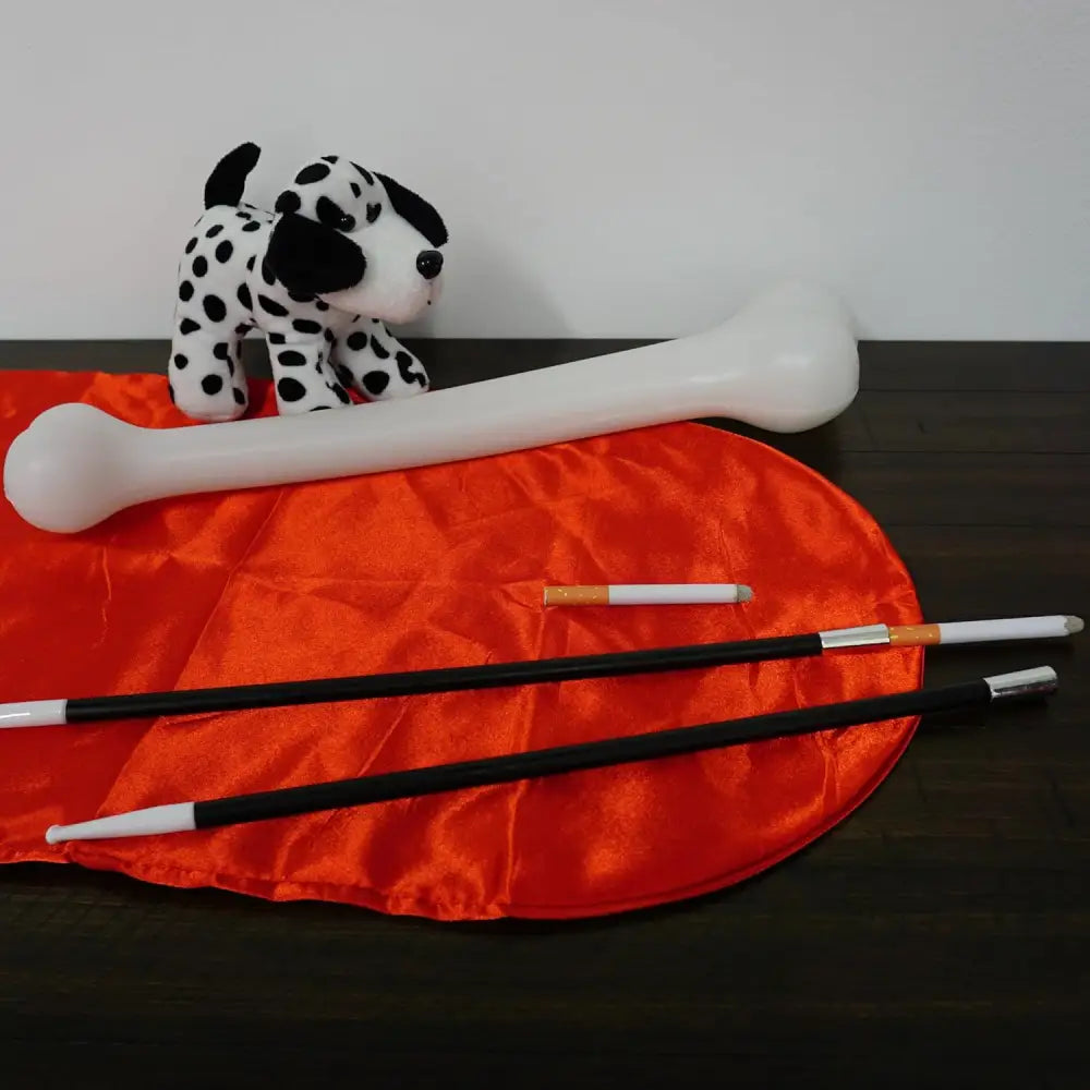 4E’s Novelty 15’’ Jumbo Bone Prop 2 Pack - White Oversize Plastic Bones Halloween Jumbo Dog Bone for Photoshoot Prop
