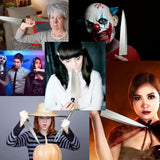 4E’s Novelty 17.5’’ Fake Knife Movie Prop - Realistic Prop Knife Prank Knife Foam Toy Knife for Kids Halloween Knives