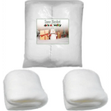 4E’s Novelty 2 Pack Snow Blanket Roll (8 Ft x 30’’ Each) Thick Fluffy Fake Snow Blanket for Christmas Village
