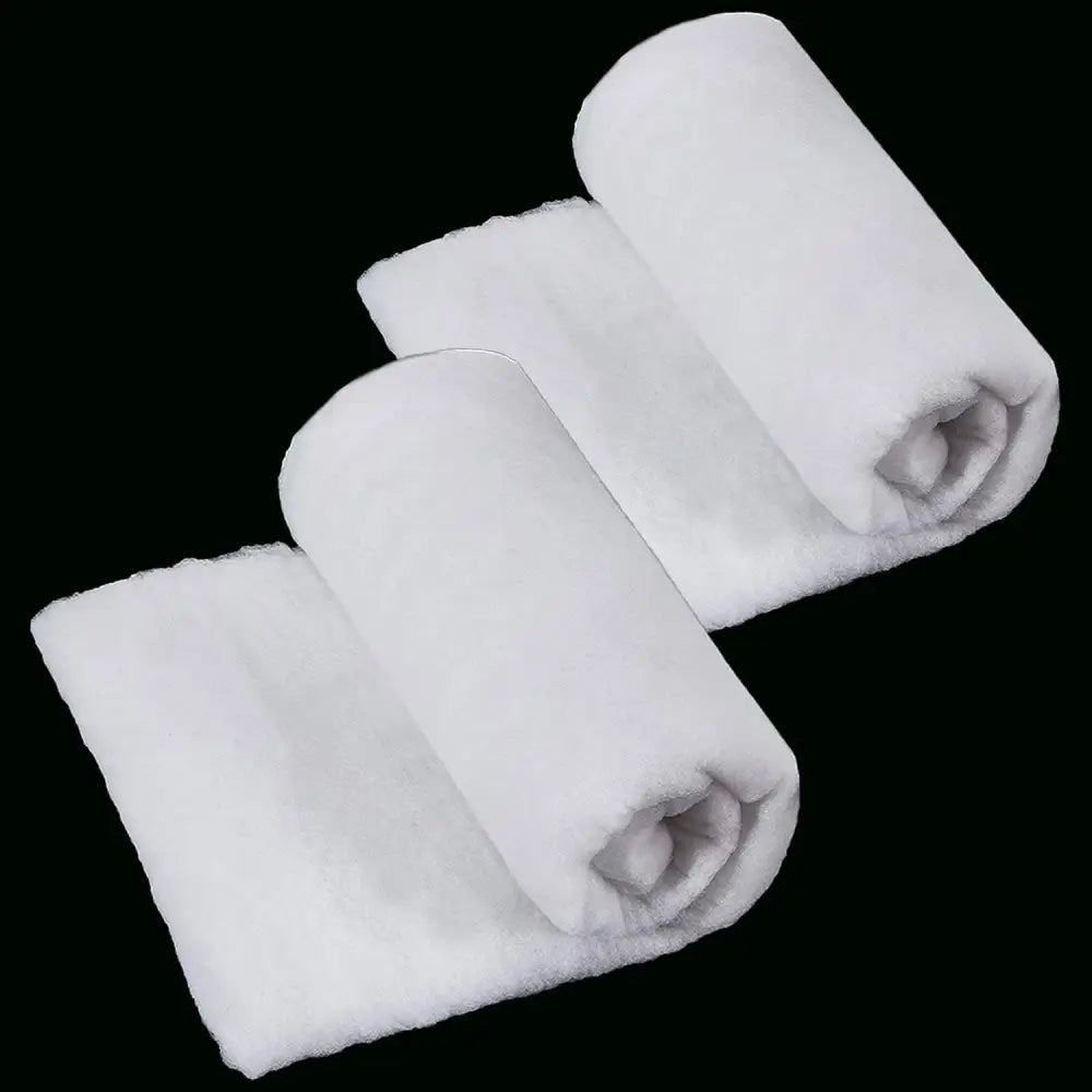 4E’s Novelty 2 Pack Snow Blanket Roll (8 Ft x 30’’ Each) Thick Fluffy Fake Snow Blanket for Christmas Village