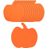 4E’s Novelty 24 Pack Large Foam Pumpkins Craft Kit – 8’’ Halloween Crafts for Kids Classroom Activities - Arts & Crafts