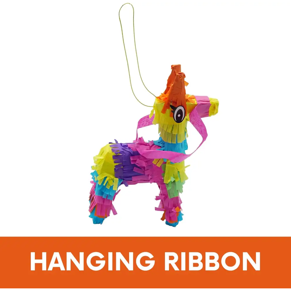 4E’s Novelty 3 Pack Mini Pinatas - Mexican Pinata Decor for Fiesta & Parties