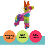4E’s Novelty 3 Pack Mini Pinatas - Mexican Pinata Decor for Fiesta & Parties
