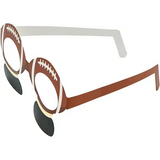 4E’s Novelty 36-Pack Football Party Glasses - Fun Photo Booth Props & Party Favors for Kids 8-12