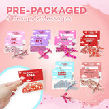 4E’s Novelty 36-Pack Valentine Cards with Foam Airplanes – Fun Classroom Exchange Party Favors