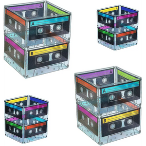 Cassette Tape Bucket Centerpiece...