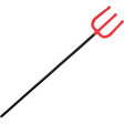 4E’s Novelty 44’’ Devil Pitchfork Costume Accessories for Women Adult & Kids Collapsible Plastic Red Devil Pitchfork