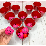4E’s Novelty 48-Pack Heart Stress Balls – 1.5” Mini Valentine Stress Hearts for Kids & Adults