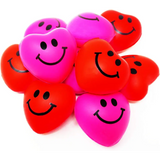 4E’s Novelty 48-Pack Heart Stress Balls – 1.5” Mini Valentine Stress Hearts for Kids & Adults