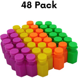4E’s Novelty 48 Pack Mini Bubbles – 1.6’’ Non Toxic Bubbles for Kids Party Favors
