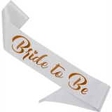 4E's Novelty Bride Cowgirl Hat with Veil & Bachelorette Sash - White Cowboy Hat for Bachelorette Party
