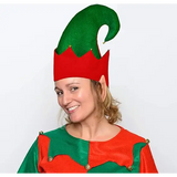 4E’s Novelty Christmas Elf Hats for Kids & Adults (3 Pack) – Felt Santa Helper Hats with Jingle Bells – Holiday Party