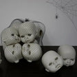 4E’s Novelty Doll Heads Halloween Decorations 12 Pcs Baby Doll Heads in Mesh Bag 3.5’’ Baby Doll Heads for Halloween