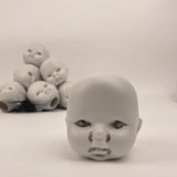 4E’s Novelty Doll Heads Halloween Decorations 12 Pcs Baby Doll Heads in Mesh Bag 3.5’’ Baby Doll Heads for Halloween
