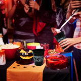 4E’s Novelty Drink Up Witches Halloween Disposable Cups 50 Pack 16 oz – Black Plastic Cups Plastic Cups for Party