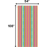 4E’s Novelty Fiesta Plastic Tablecloths – 4 Pack 54x108 | Cinco de Mayo & Taco Party Decor
