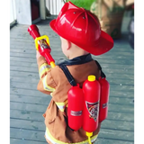 4E’s Novelty Firefighter Backpack Water Gun – Ultimate Water Soaker Blaster for Kids’ Outdoor Fun