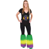 4E’s Novelty Mardi Gras Leg Warmer Covers – Masquerade Costume Accessories