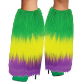 4E’s Novelty Mardi Gras Leg Warmer Covers – Masquerade Costume Accessories
